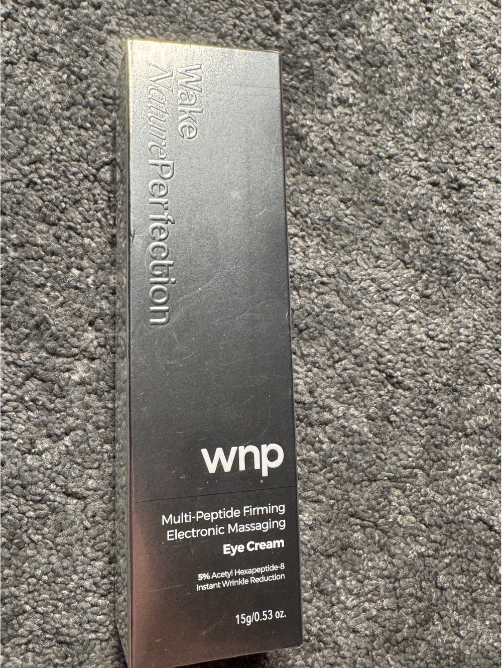 WNP Multi Peptide Firming Electronic Massaging Eye Cream 15g Wrinkle Care NEW